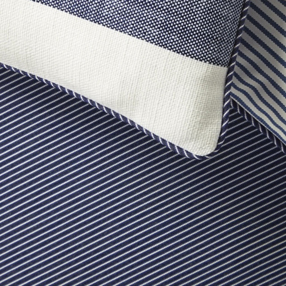 Serena & Lily Prnials Pinstripe Pillow Cover Outdr